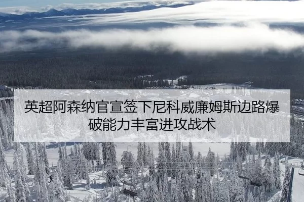 英超阿森纳官宣签下尼科威廉姆斯边路爆破能力丰富进攻战术
